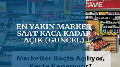 En Yakin Market Saat Kaca Kadar Acik Guncel