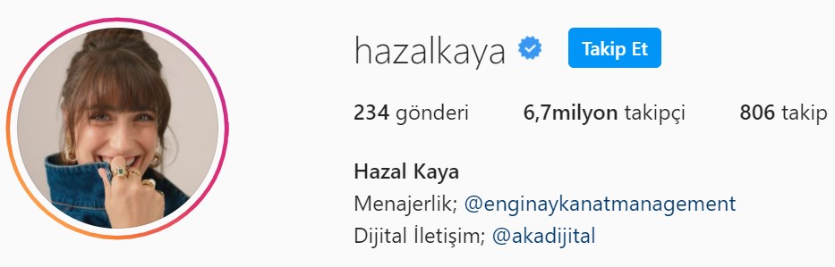 Hazal Kaya Kimdir