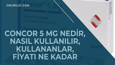 Concor 5 mg Nedir Nasil Kullanilir Kullananlar Fiyati Ne Kadar