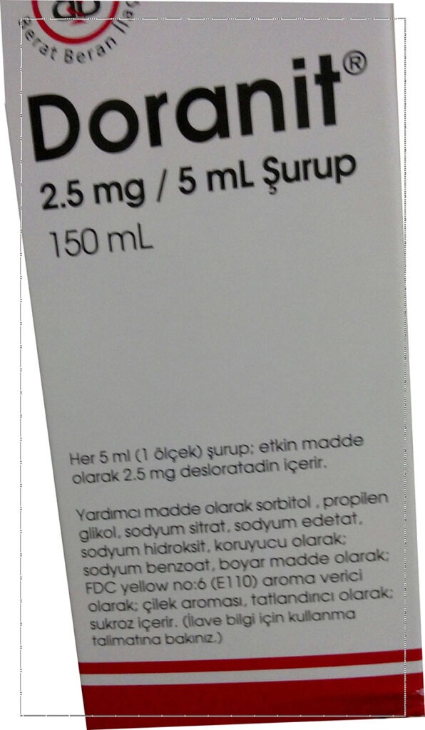 Doranit Surup Ne Icin Kullanilir