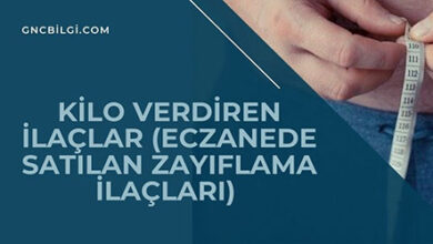Kilo Verdiren Ilaclar Eczanede Satilan Zayiflama Ilaclari