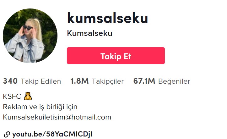 Kumsal Seku tiktok