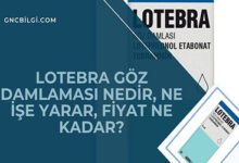 Lotebra Goz Damlamasi Nedir Ne Ise Yarar Fiyat Ne Kadar
