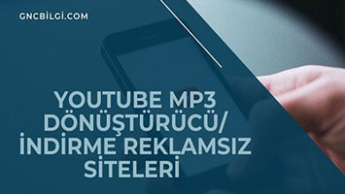 Youtube Mp3 DonusturucuIndirme Reklamsiz Siteleri