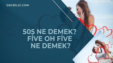 505 Ne Demek Five oh Five Ne Demek