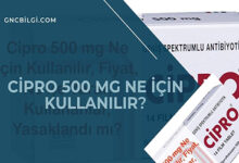 Cipro 500 mg Ne Icin Kullanilir Fiyat Ne Ise Yarar Kullananlar Yasaklandi mi