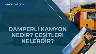 Damperli Kamyon Nedir Cesitleri Nelerdir