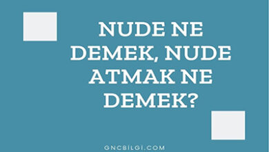 Nude Ne Demek Nude Atmak Ne Demek