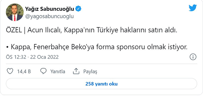 Kappa Acun Ilicali