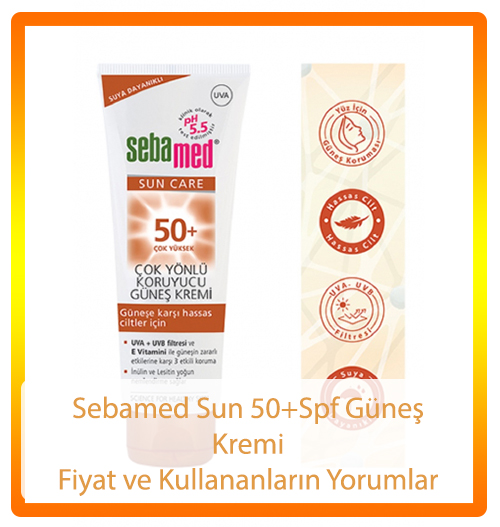 Sebamed Sun 50Spf Gunes Kremi