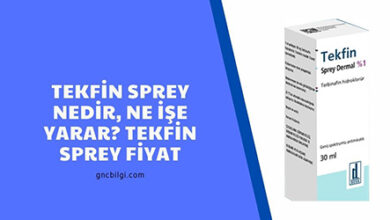 Tekfin Sprey Nedir