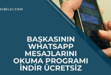 Baskasinin Whatsapp Mesajlarini Okuma Programi