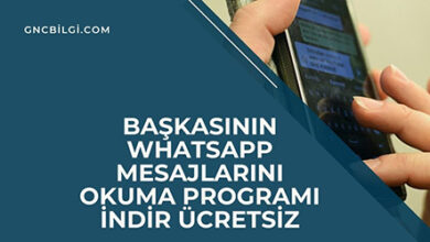 Baskasinin Whatsapp Mesajlarini Okuma Programi
