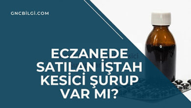 Eczanede Satilan Istah Kesici Surup