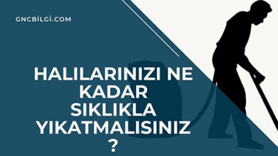 Halilarinizi Ne Kadar Siklikla Yikatmalisiniz