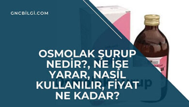 Osmolak Surup Nedir