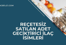 Recetesiz Satilan Adet Geciktirici Ilac Isimleri