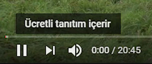 Ucretli Tanitim Icerir