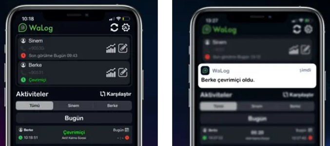 WaLog Cevrimici Takip