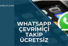 Whatsapp Cevrimici Takip Ucretsiz