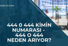 444 0 444 Kimin Numarasi 444 o 444 Neden Ariyor