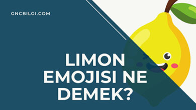 Limon Emojisi Ne Demek