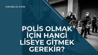 Polis Olmak Icin Hangi Liseye Gitmek Gerekir