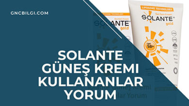 Solante Gunes Kremi Kullananlar Yorum