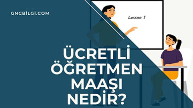 Ucretli Ogretmen Maasi Nedir