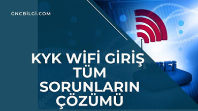 KYK Wifi Giris