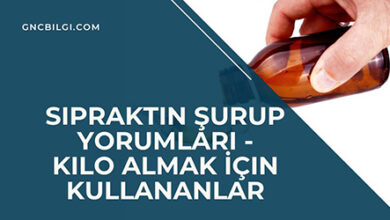 Sipraktin Surup Yorumlari