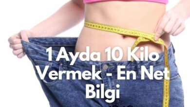 1 Ayda 10 Kilo Vermek