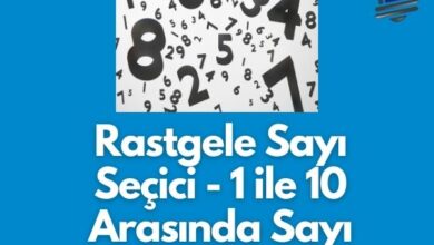 Rastgele Sayi Secici