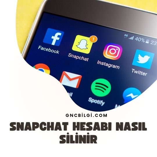 Snapchat Hesabi Silme