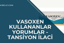 Vasoxen Kullananlar Yorumlar