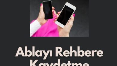 Ablayi Rehbere Kaydetme