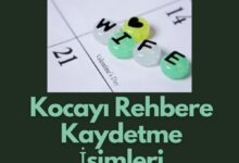 Kocayi Rehbere Kaydetme Isimleri