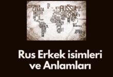 Rus Erkek Isimleri ve Anlamlari