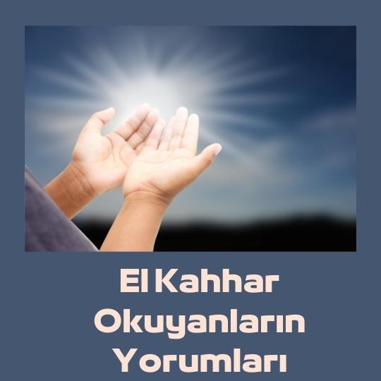 El Kahhar Zikri Nasil Yapilir