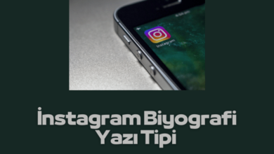 Instagram Biyografi Yazi Tipi