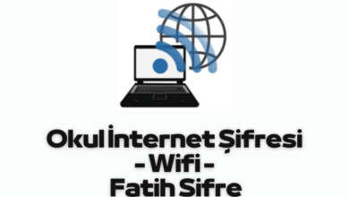 Okul Internet Sifresi