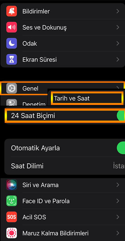 iPhone SIM Yok Servis Yok Hatasi cozum