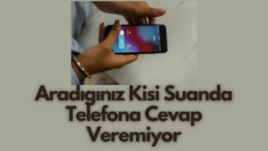 Aradiginiz Kisi Suanda Telefona Cevap Veremiyor