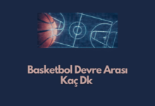Basketbol Devre Arasi Kac Dk