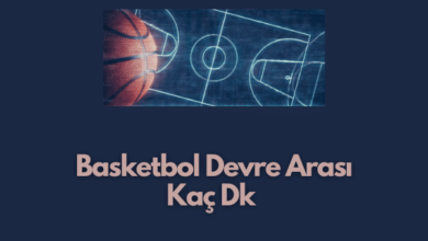 Basketbol Devre Arasi Kac Dk