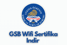 GSB Wifi Sertifika Indir yukle