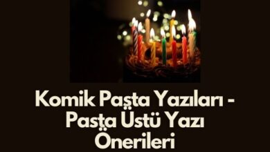 Komik Pasta Yazilari