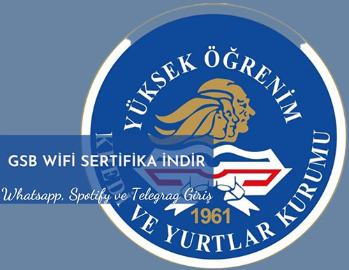 Kyk Gsb wifi Sertifika