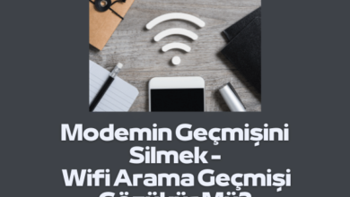 Modemin Gecmisini Silmek