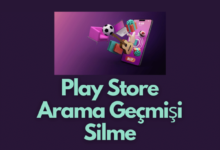 Play Store Arama Gecmisi Silme